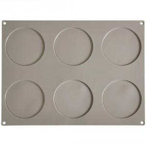 STAMPO SILIC. GOURMAND DISCO  TAPPETO CM.40X30