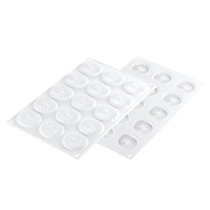 STAMPO PLISSE' MM. Ã˜45 SILICO NE h 6 MM.