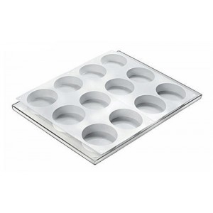 STAMPO SILICONE DISCOTTO  BISC02 - SET 2 ST Ã¸76,5 H 25