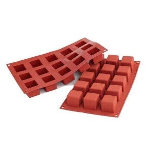 STAMPO SILICONE CUBO MM.35X35H35