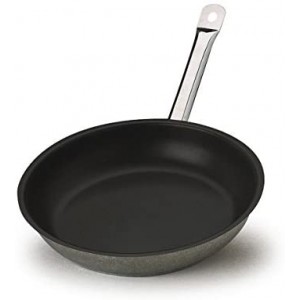 PADELLA INOX CM.24 X INDUZIONE  ANTIADERENTE 1 MANICO