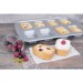TEGLIA MINI CAKE ANTIADERENTE  CM. 38,5X27,5 8 FORME