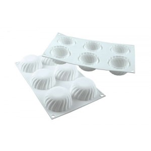 STAMPO SAMURAI CM.7H3,5 SILICO NE - MONOPORZIONE