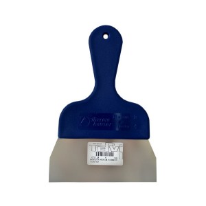 RASPETTA INOX CM.15 MANICO  PLASTICA