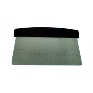 RASPETTA INOX L CM.17X11 M/NER O