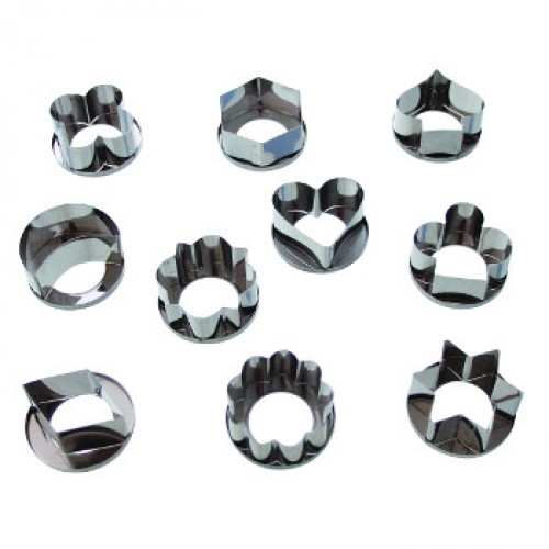 SERIE TAGLIAPASTE LISCIA10 PZ. 