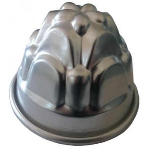 STAMPO CONICO RICAMATO CM.9,5  ALLUMINIO