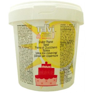 PASTA ZUCCHERO KG.1 RED 