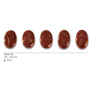 PLACCA PAPEROTTO PER CIOCCOLAT INI