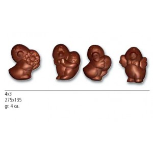 PLACCA PAPEROTTI PER CIOCCOLAT O