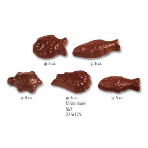 PLACCA FRUTTI MARE PER CIOCCOL ATINI