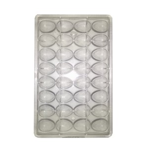 PLACCA OVETTO PUNTA MM.36H26  PER CIOCCOLATINI