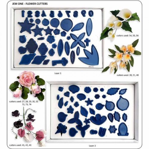 TAGLIAPASTE FIORI SET 79 PZ. 