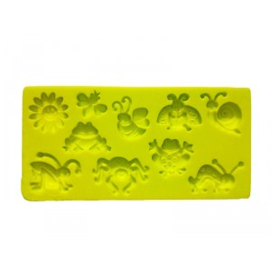 STAMPO INSETTI SILICONE 