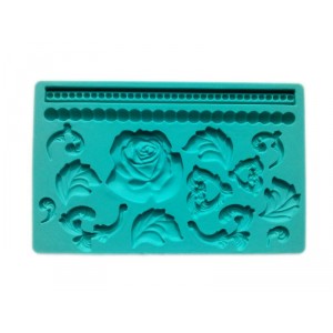 STAMPO ROSE SILICONE 