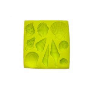 STAMPO CONCHIGLIA 10PZ.SILICON E