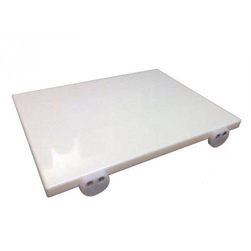 TAGLIERE CM.50X30XH2 BIANCO  POLIETILENE