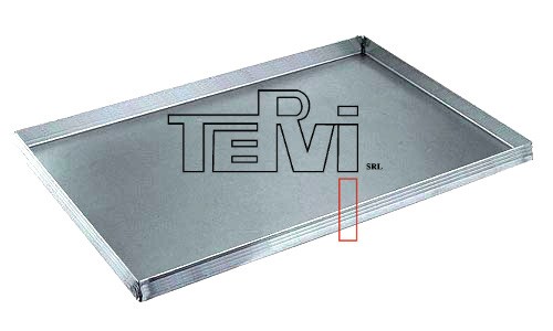 TEGLIA CM.60X40X4,5H ALLUMINIO  12/10
