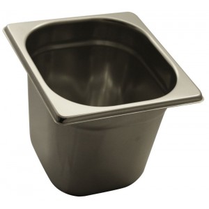 VASCHETTA 176X162H150 GAST.1/6  INOX