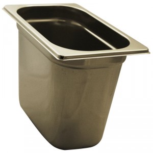 VASCHETTA 265X162H200 GAST.1/4  INOX