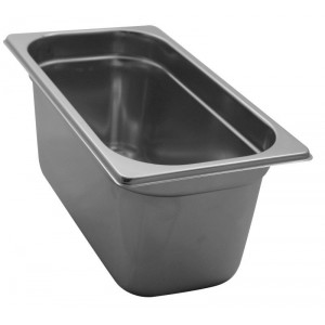 VASCHETTA 325X176H150 GAST.1/3  INOX